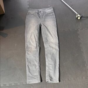 White House Black Market Gray Skinny Jeans